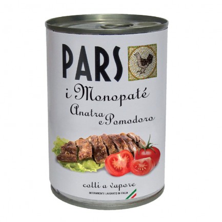 Pars Monopate' Canard et Tomates pour chiens et chats