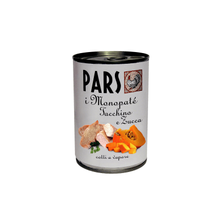 Pars 'Monopate' Din Dinde et Citrouille pour Chiens