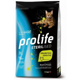 Prolife Sterilised Grain Free Quail and Potatoes for Cats