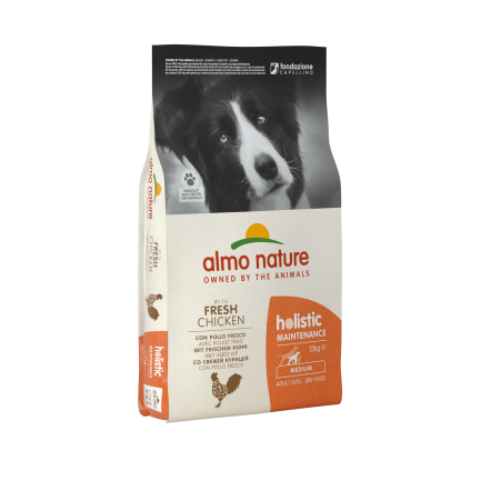 Almo Nature Holistic Maintenance Medium Frisches Huhn für Hunde