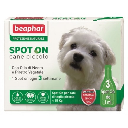 Beaphar Natural Protection Spot On Shield para perros y cachorros