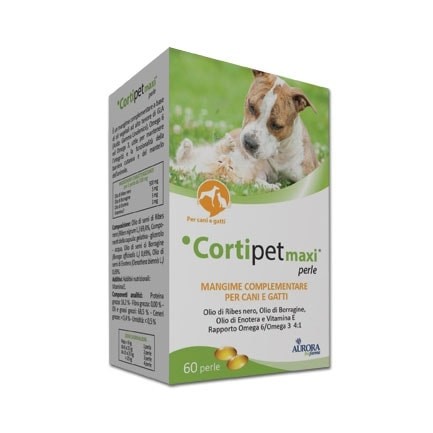 Aurora Biofarma Cortipet Maxi Pearls für Hunde und Katzen