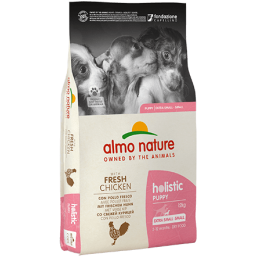 Almo Nature Holistic Small Puppy Pollo Fresco per Cani