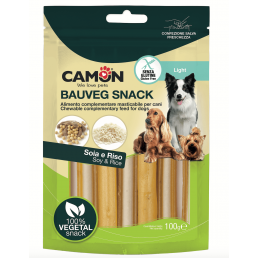 Bauveg Vegetable Snacks with Rice for Dogs