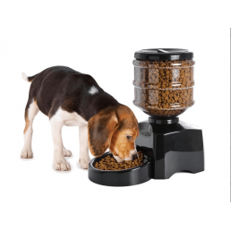 Dispensador automático de comida para perros y gatos