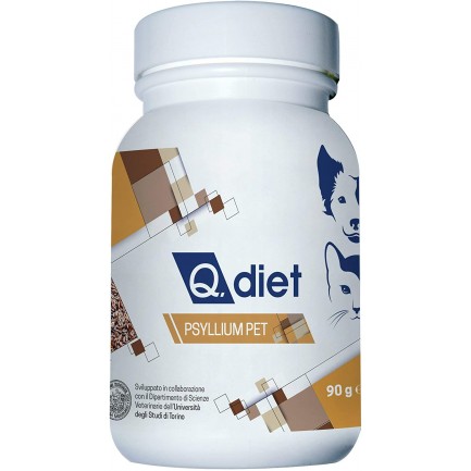 Q.diet Psyllium Pet per Cani e Gatti