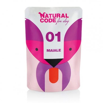 Natural Code Dog Pouch 100 dla dorosłych psów