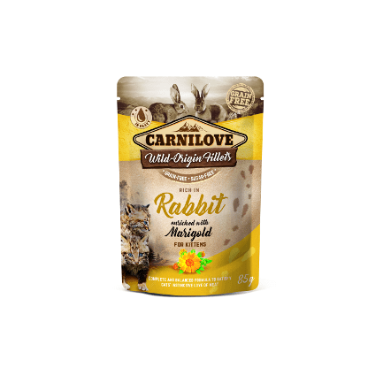 Carnilove Wild Origin Fillets nourriture fraîche pour chatons