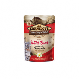 Carnilove Wild Origin Fillets nourriture humide pour chats