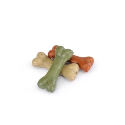 Dental Snack Osso Vegetale Barbabietola e Spinaci per Cani