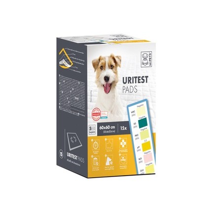 Tapis hygiénique de contrôle de l'urine pour chiens URITEST