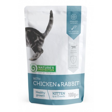 Nature's Protection Pouch Cibo Umido per Gattini