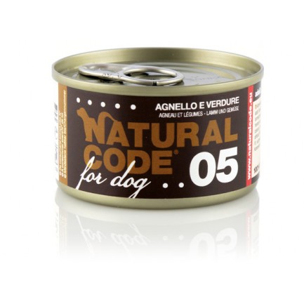 Natural Code For Dog Cibo Umido per Cani