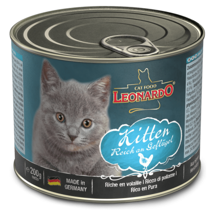 Leonardo Kitten Comida húmeda para gatitos