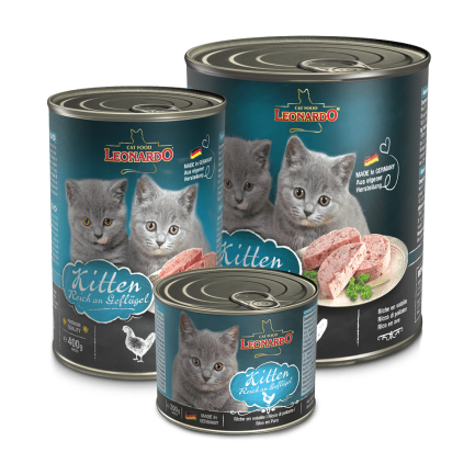 Leonardo Kitten nourriture humide pour chatons