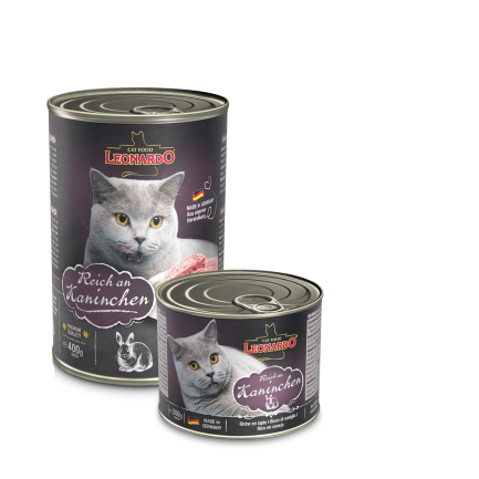 Leonardo Ricco di Coniglio Wet Food for Cats