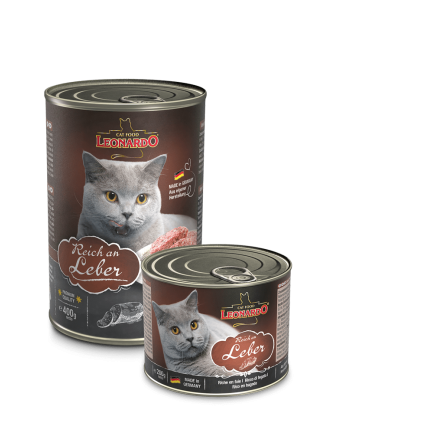 Leonardo Ricco di Fegato Wet Food for Cats