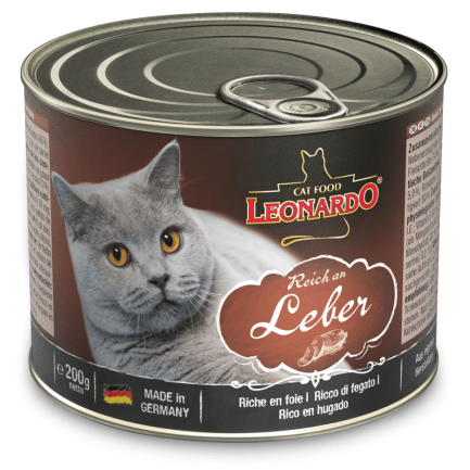 Leonardo Ricco di Fegato Wet Food for Cats