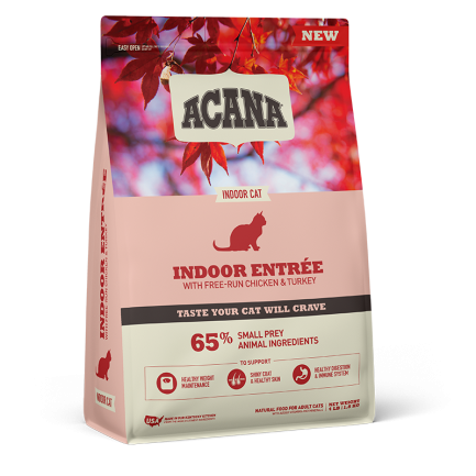 Acana Indoor Entrée Chicken and Turkey Pour Chats Adultes