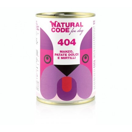 Natural Code 400 For Dog Adult Wet Food for Dogs