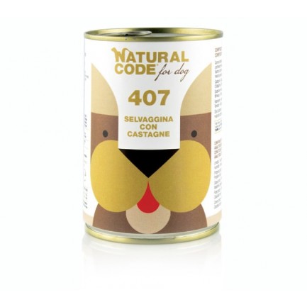 Natural Code 400 For Dog Adult Wet Food for Dogs