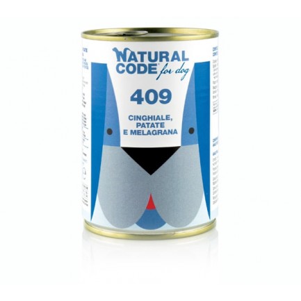 Natural Code 400 For Dog Cibo Umido per Cani Adulti