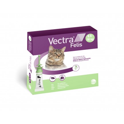 Vectra Felis Spot-On Antiparasitaire pour chats