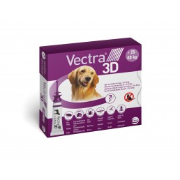 Vectra 3D Spot-On Antiparasitaire pour chiens