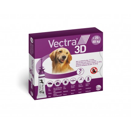 Vectra 3D Antiparassitario Spot-On per Cani