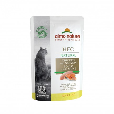 Almo Nature HFC 55 Comida húmeda natural para gatos