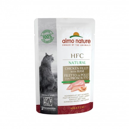 Almo Nature HFC 55 Comida húmeda natural para gatos