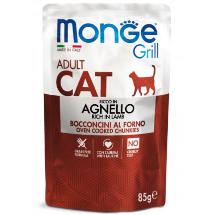 Monge Natural Grill Croquettes pour chats adultes