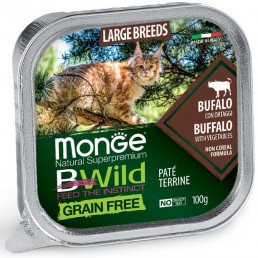 Monge BWild Terrine Grain Free Cibo Umido per Gatti