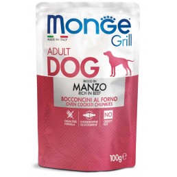 Monge Natural Grill Adult Cibo Umido per Cani