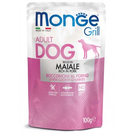 Monge Grill Alimento Umido Adulto para Perros