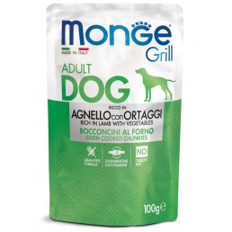 Monge Grill Nourriture Umido pour chiens adultes