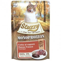 Stuzzy Monoprotein Steamed Moist Food para gatos