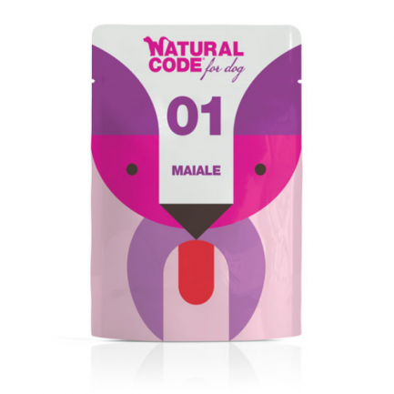 Natural Code Dog Pouch 300 für erwachsene Hunde