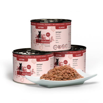 Catz Finefood Kitten Cibo Umido per Gattini