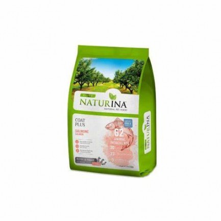 Naturina Elite Adult Coat Plus getreidefrei mit Lachs für Hunde