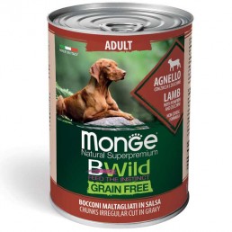 Monge BWild Comida húmeda sin cereales para perros