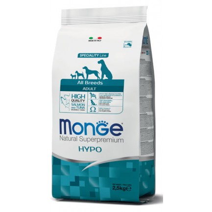 Monge All Breeds Hypoallergenic Salmone e Tonno per Cani