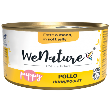 WeNature Dog Puppy Comida húmeda para cachorros