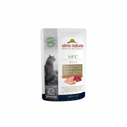 Almo Natural HFC 55 Jalea Alimento fresco en gelatina para gatos