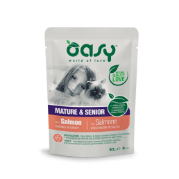 Oasy Chunks in Sauce Mature & Senior para gatos mayores