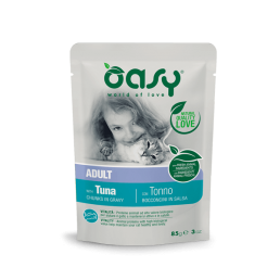 Oasy Trozos en Salsa Adulto para Gatos