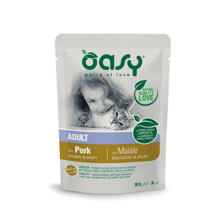 Oasy Chunks in Sauce Adult for Cats