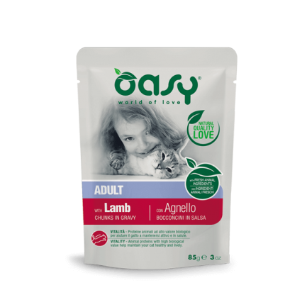 Oasy Chunks in Sauce Adult for Cats