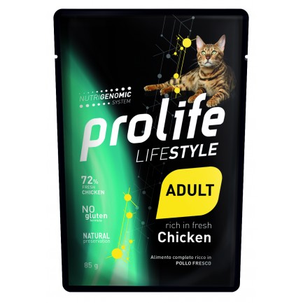 Prolife Adult con Pollo Cibo Umido per Gatti