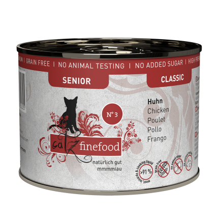 Catz Finefood Senior Cans nourriture humide pour chats